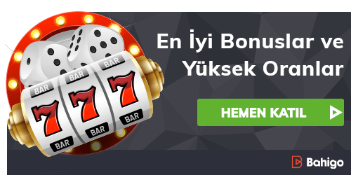 Üç yedili sembolleri bulunan slot makinesi ve katılım çağrısı içeren tanıtım görseli