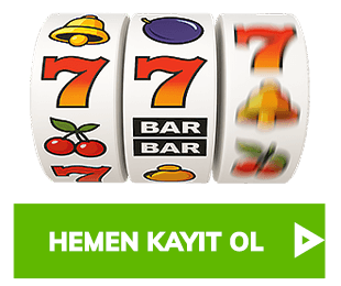 Yedi sembolleri ve meyve ikonlarıyla tasarlanmış slot makinesi görseli